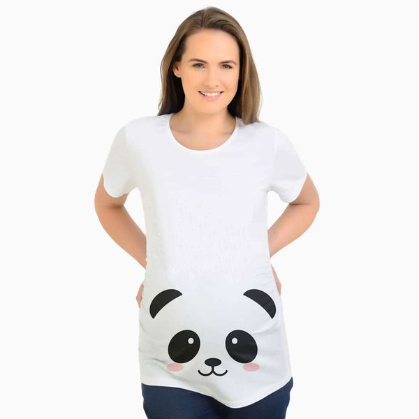 maternity new 2020 summer maternity pregnancy t shirt women tee cartoon panda print pregnant clothes funny t-shir lj201123, White
maternity new 2020 summer maternity pregnancy t shirt women tee cartoon panda print pregnant clothes funny t-shir lj201123, White