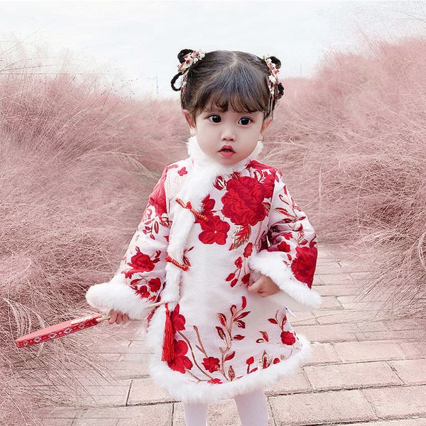 hanfu girls winter clothes chinese-style children's new year plug-in thick cheongsam dress female baby autumn and winter plus new year, Red;yellow
hanfu girls winter clothes chinese-style children's new year plug-in thick cheongsam dress female baby autumn and winter plus new year, Red;yellow