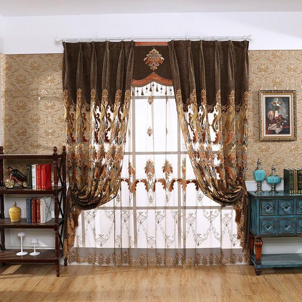 european chenille embroidery curtains for living dining room bedroom.
european chenille embroidery curtains for living dining room bedroom.