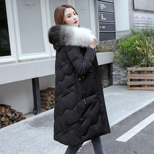 jacket tyjtjy korean clothing fashion long 2020 thickened big woman women's new collar parkas winter fur mxxcb, Black
jacket tyjtjy korean clothing fashion long 2020 thickened big woman women's new collar parkas winter fur mxxcb, Black