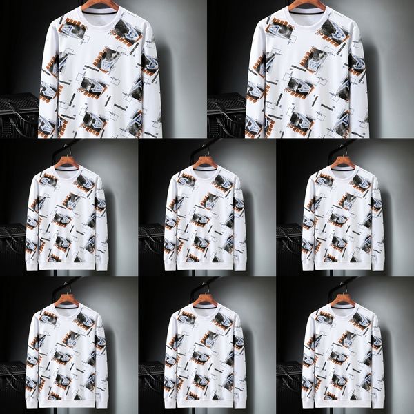 ycxc6 trend and autumn large men's sweater long sleeve sweater fattening and trendy fat spring loose printed round neck fatman man 5d, Black
ycxc6 trend and autumn large men's sweater long sleeve sweater fattening and trendy fat spring loose printed round neck fatman man 5d, Black