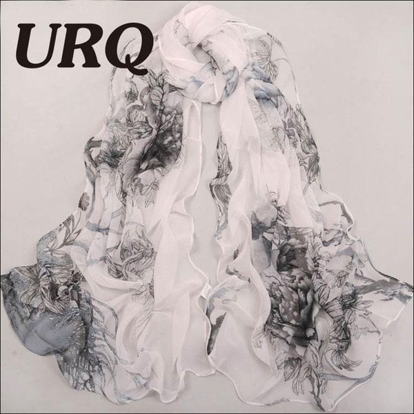 scarves long chiffon silk spring chinese style summer flower print woman georgette shawl artist scarfs q5a16285, Blue;gray
scarves long chiffon silk spring chinese style summer flower print woman georgette shawl artist scarfs q5a16285, Blue;gray