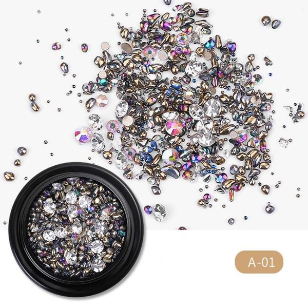 nail art decorations 3d rhinestones decoration diverse diy gems charming mix rose jewelry gel glitter 14 style, Silver;gold
nail art decorations 3d rhinestones decoration diverse diy gems charming mix rose jewelry gel glitter 14 style, Silver;gold