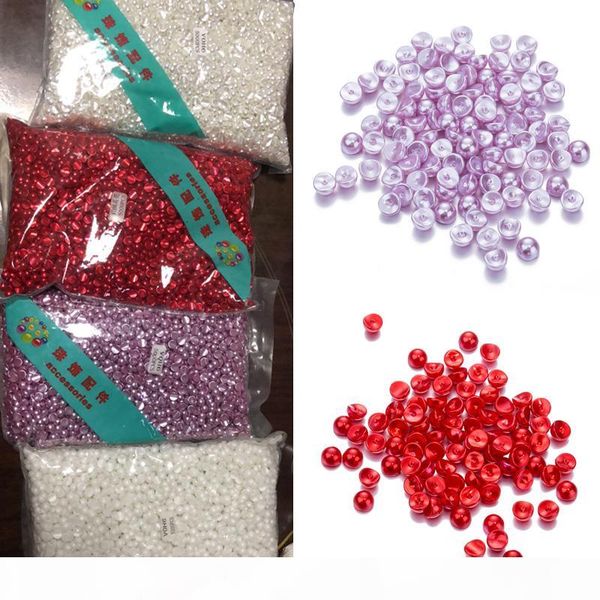 6mm half pearl concave bling gems resin acrylic deco nail art craft approx 5000pcs red purple white ivory, Silver;gold
6mm half pearl concave bling gems resin acrylic deco nail art craft approx 5000pcs red purple white ivory, Silver;gold