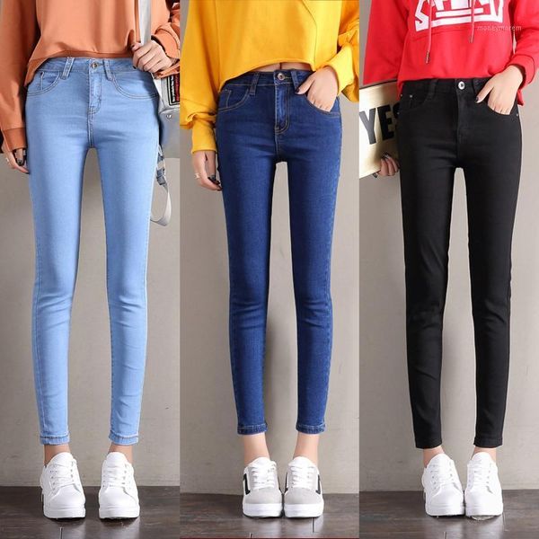 slim jeans for women skinny high waist denim stretch waist pencil pants women 2020 spring summer jeans plus size1, Blue
slim jeans for women skinny high waist denim stretch waist pencil pants women 2020 spring summer jeans plus size1, Blue
