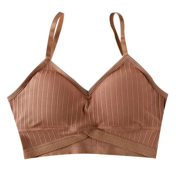 bras women tank female active lingerie cotton padded tube summer knitted, Red;black
bras women tank female active lingerie cotton padded tube summer knitted, Red;black