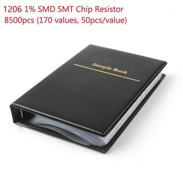 1 set 1206 smd resistor sample book 170values 50 pcs 8500 pcs 1% 0ohm chip resistor kit assortment1
1 set 1206 smd resistor sample book 170values 50 pcs 8500 pcs 1% 0ohm chip resistor kit assortment1