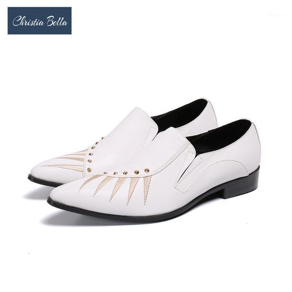 new handmade white real leather mens shoes pointed toe rivets party man dress shoes slip on business oxfords leather1, Black
new handmade white real leather mens shoes pointed toe rivets party man dress shoes slip on business oxfords leather1, Black