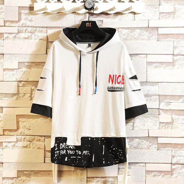 ia4by spring and summer loose new fashion 2020 hooded youth student men's coat ynegz sweater shaved large size men's half sleeve c, Black
ia4by spring and summer loose new fashion 2020 hooded youth student men's coat ynegz sweater shaved large size men's half sleeve c, Black