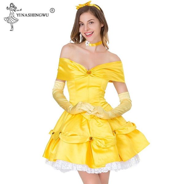 fairy tale princess yellow skirt costume cosplay dress for women party cosplay costume halloween party, Silver
fairy tale princess yellow skirt costume cosplay dress for women party cosplay costume halloween party, Silver