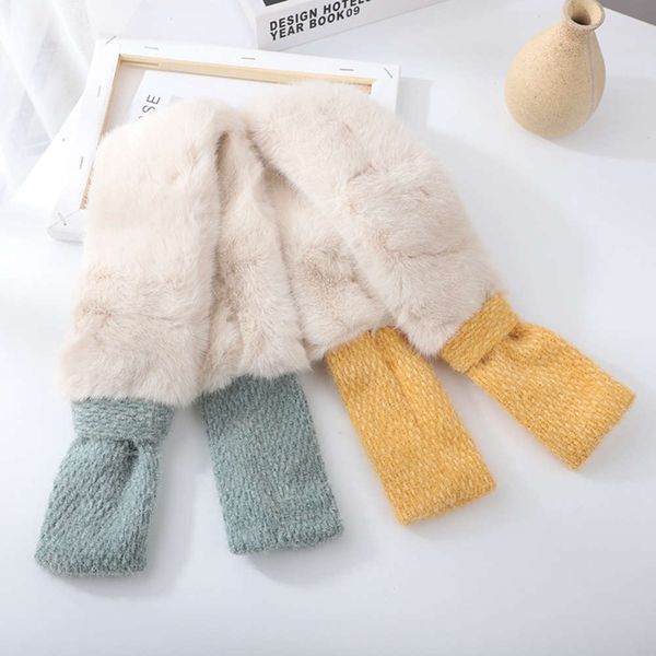 the new winter, children's same scarf simple big collar in korea, plush warm girl's soft tie neck rqtz, Red;brown
the new winter, children's same scarf simple big collar in korea, plush warm girl's soft tie neck rqtz, Red;brown