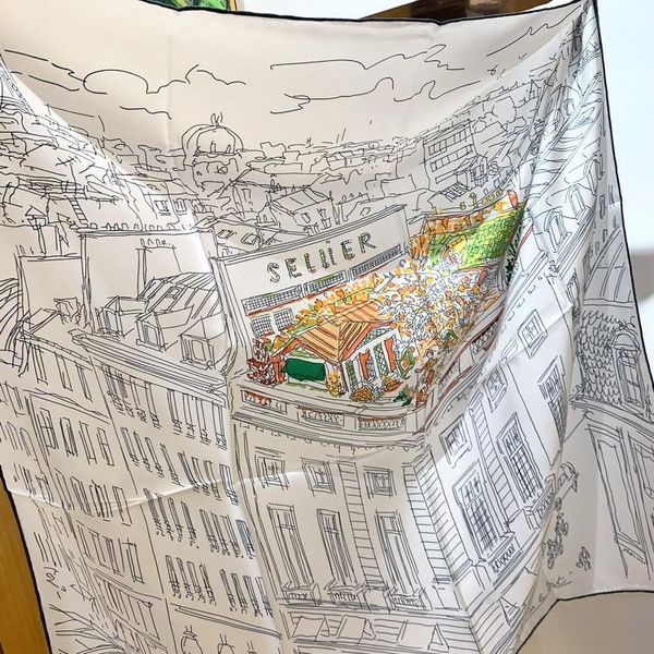 90cm 100% real twill silk women scarf hair neck scarfs printed garden in the air handrolled lagy wraps shawls, Blue;gray
90cm 100% real twill silk women scarf hair neck scarfs printed garden in the air handrolled lagy wraps shawls, Blue;gray