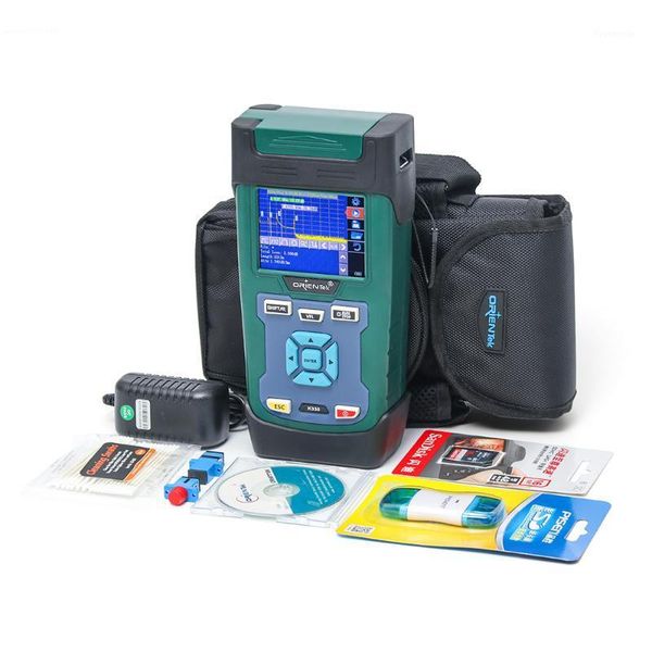 1310/1550nm 32/30db handheld mini fiber optic otdr w/ visual fault lcoator up to 80~120km1
1310/1550nm 32/30db handheld mini fiber optic otdr w/ visual fault lcoator up to 80~120km1