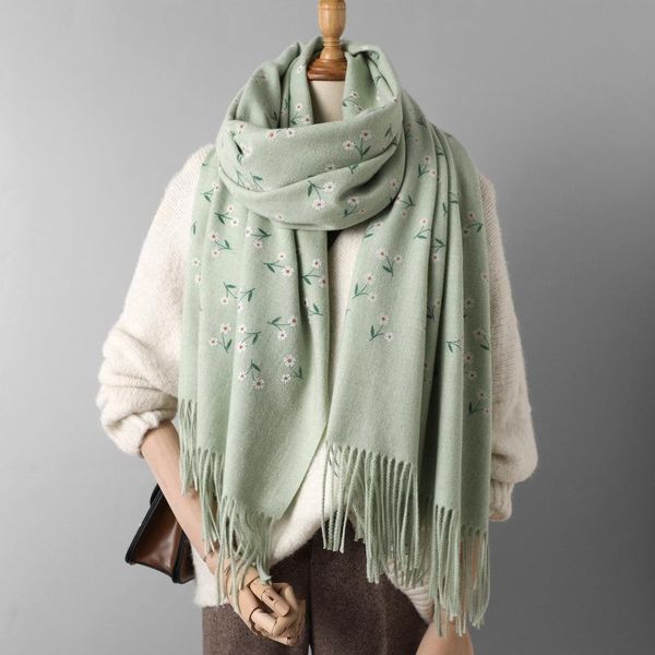 2020 cashmere scarf women winter warm shawls and wraps flower print bufanda thick blanket scarves hijab, Blue;gray
2020 cashmere scarf women winter warm shawls and wraps flower print bufanda thick blanket scarves hijab, Blue;gray