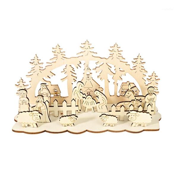 christmas decorations table craft festival children party gift portable 3d ornaments round square wooden home diy1
christmas decorations table craft festival children party gift portable 3d ornaments round square wooden home diy1