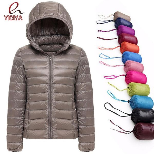 yiciya brand 90% white duck down jacket women autumn winter warm coat lady ultralight duck down jacket female windproof parka, Black
yiciya brand 90% white duck down jacket women autumn winter warm coat lady ultralight duck down jacket female windproof parka, Black