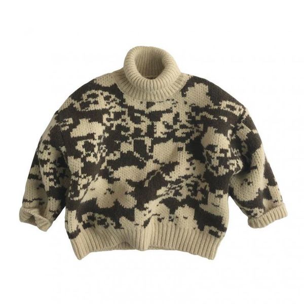 2021 spring new girls sweaters boys knit pullover clothes children turtleneck sweater leopard print kids outerwear kdnb, Blue
2021 spring new girls sweaters boys knit pullover clothes children turtleneck sweater leopard print kids outerwear kdnb, Blue