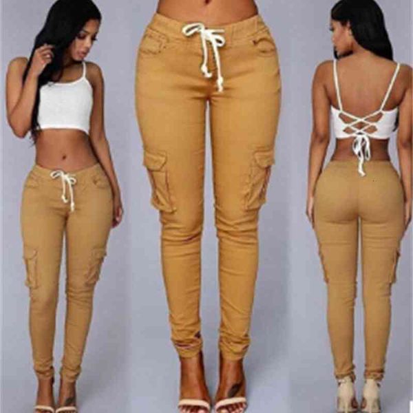 Women's Pants & Capris Women Pockets Cargo Solid Color Casual Slim Fit Hip Up Long Pencil QK80, Black;white 
Women's Pants & Capris Women Pockets Cargo Solid Color Casual Slim Fit Hip Up Long Pencil QK80, Black;white