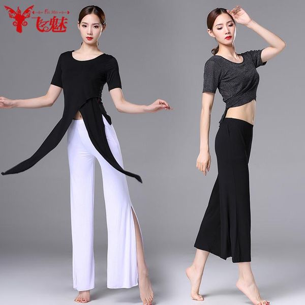 belly dance practice gongfu broad-legged pants suit 2020 new oriental dance dress belly dress summer, Black;red
belly dance practice gongfu broad-legged pants suit 2020 new oriental dance dress belly dress summer, Black;red