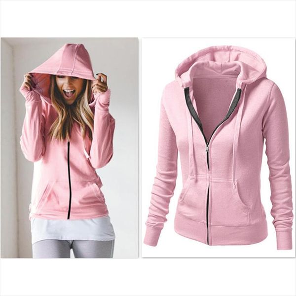 women hooded sweatshirt long sleeve autumn spring coat patchwork pocket zipper hoodie overcoat drop shipping good quality, Black
women hooded sweatshirt long sleeve autumn spring coat patchwork pocket zipper hoodie overcoat drop shipping good quality, Black