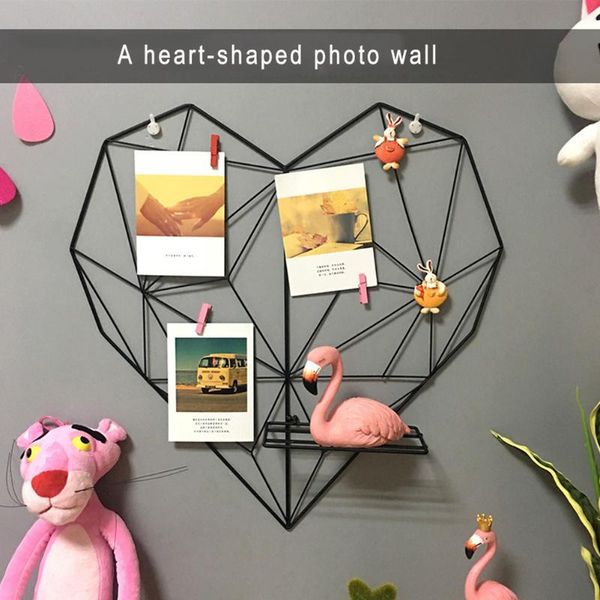 nordic art style home metal heart wall hanging shelf clips cords ps postcards frame display storage rack holder wall decor
nordic art style home metal heart wall hanging shelf clips cords ps postcards frame display storage rack holder wall decor