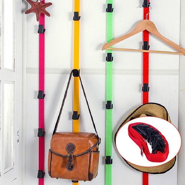 2.5m adjustable door hanger with 8 hooks handbag cap holder rack space saving closet sundries hat organizer hook hanging clothes1
2.5m adjustable door hanger with 8 hooks handbag cap holder rack space saving closet sundries hat organizer hook hanging clothes1