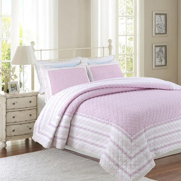 chausub kids quilt 2pcs sets korea cotton bedspread pillowcase twin size pink girls coverlet summer blanket on bed lace decor
chausub kids quilt 2pcs sets korea cotton bedspread pillowcase twin size pink girls coverlet summer blanket on bed lace decor