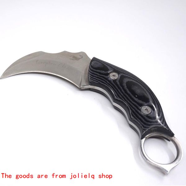 knife pocket blade karambit claw scorpion micarta fixed handle leather shealth christmas gift camping survival hunting tool j4pgj qynf
knife pocket blade karambit claw scorpion micarta fixed handle leather shealth christmas gift camping survival hunting tool j4pgj qynf