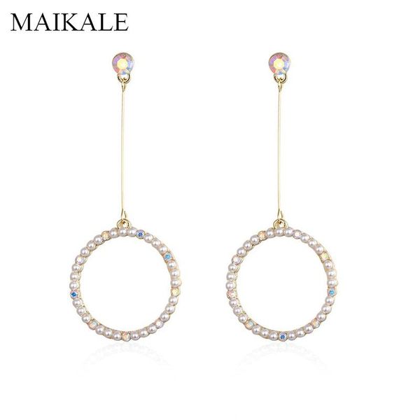 dangle & chandelier maikale trendy round circle drop earrings with pearls colorful rhinestone gold long pole for women jewelry gifts, Silver
dangle & chandelier maikale trendy round circle drop earrings with pearls colorful rhinestone gold long pole for women jewelry gifts, Silver