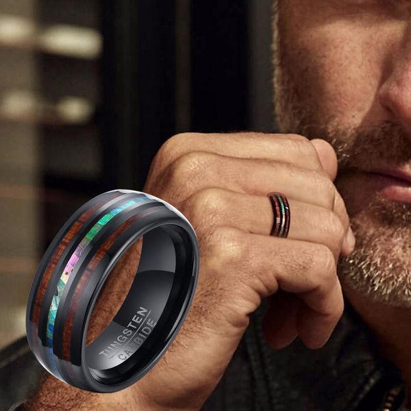 wedding rings esquire hawaiian koa wood and abalone shell gents tungsten carbide band ring awesome jewelry, Slivery;golden
wedding rings esquire hawaiian koa wood and abalone shell gents tungsten carbide band ring awesome jewelry, Slivery;golden