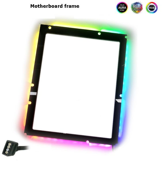 atx motherboard frame rgb lights sync to moterboard 5v 3pin motherboard decoration mat
atx motherboard frame rgb lights sync to moterboard 5v 3pin motherboard decoration mat