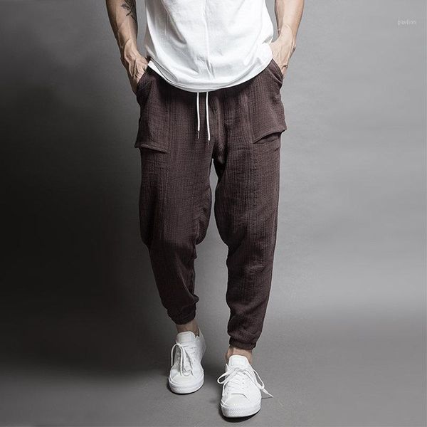 2020 spring and autumn men's casual pants double layer wrinkle contrast color ankle banded pants men's large size slim fit1, White;black
2020 spring and autumn men's casual pants double layer wrinkle contrast color ankle banded pants men's large size slim fit1, White;black