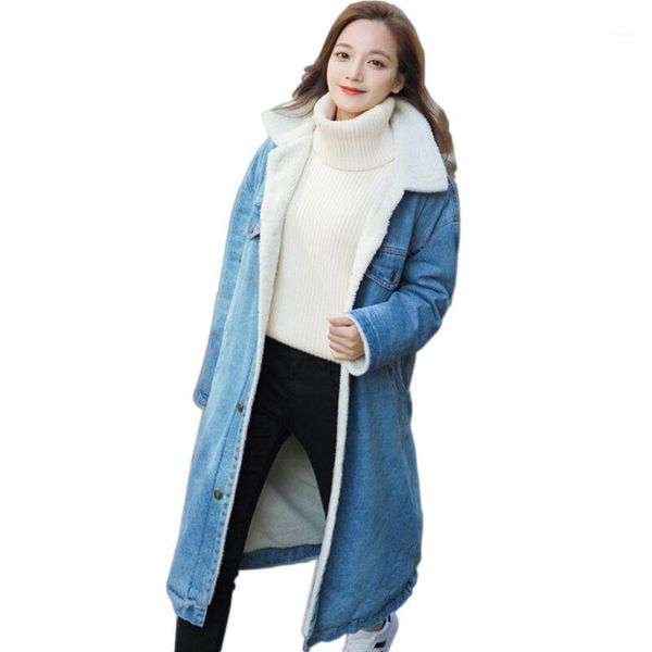 women's jackets plus size denim for women winter long lambswool outerwear female warm cotton coat girl fashion jacket1, Black;brown
women's jackets plus size denim for women winter long lambswool outerwear female warm cotton coat girl fashion jacket1, Black;brown