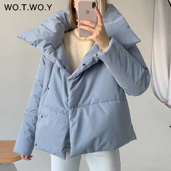 wotwoy oversized cropped winter jacket women windbreaker cotton-padded parkas women solid casual thick jackets female outerwear t201031, Black
wotwoy oversized cropped winter jacket women windbreaker cotton-padded parkas women solid casual thick jackets female outerwear t201031, Black