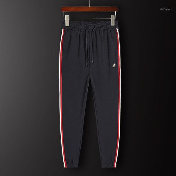 running pants men's sports autumn and winter european station explosion models micro-elastic youth nylon solid color two-color stripes, Black;blue
running pants men's sports autumn and winter european station explosion models micro-elastic youth nylon solid color two-color stripes, Black;blue