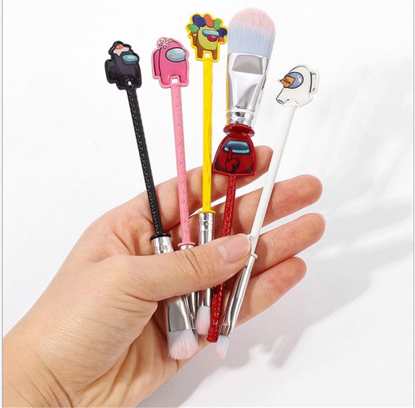 game among us cosmetic makeup brushes set powder foundation eyeshadow eyeliner lip brush tool 5pcs make up brushes beauty tools e122801
game among us cosmetic makeup brushes set powder foundation eyeshadow eyeliner lip brush tool 5pcs make up brushes beauty tools e122801