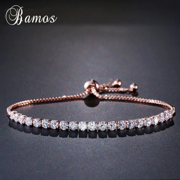 bamos adjustable tennis bracelet cubic zirconia bridal bracelet rose gold color chain bracelets for women wedding jewelry, Golden;silver
bamos adjustable tennis bracelet cubic zirconia bridal bracelet rose gold color chain bracelets for women wedding jewelry, Golden;silver