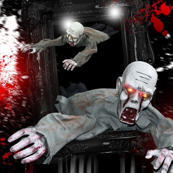 slohr halloween bald props ghost chamber electric crawling zombie luminous voice control ghost decoration horror luminous props shine crawli
slohr halloween bald props ghost chamber electric crawling zombie luminous voice control ghost decoration horror luminous props shine crawli