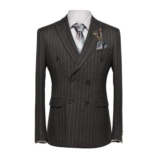 men's suits & blazers tpsaade mens real pictures brand suit wedding dress groom set 2 sets (jacket+pants) slim fashion stripe tuxedo 36, White;black
men's suits & blazers tpsaade mens real pictures brand suit wedding dress groom set 2 sets (jacket+pants) slim fashion stripe tuxedo 36, White;black