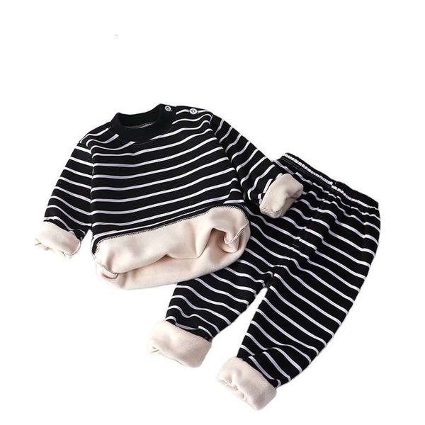 suit stripe leisure plush autumn winter boys' and girls' underwear home wear neutral baby warm pajamas b0063, Blue;red
suit stripe leisure plush autumn winter boys' and girls' underwear home wear neutral baby warm pajamas b0063, Blue;red