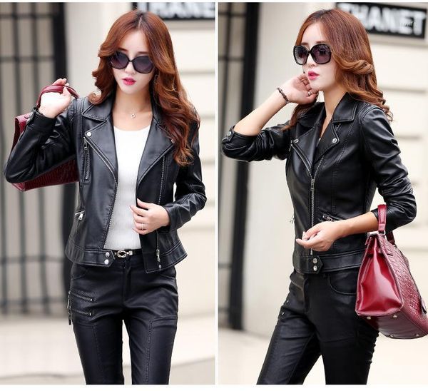 women's coat xs-3xl slim motorcycle clothing outerwear colour black,wine red streetwear leather jackets1
women's coat xs-3xl slim motorcycle clothing outerwear colour black,wine red streetwear leather jackets1