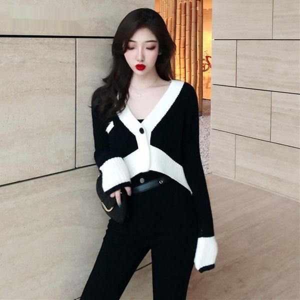 2iaas one-year knitted online celebrity new refundable cardigan coat women's outdoor short fashion western coat sweater g4c7c sweater s, White;black
2iaas one-year knitted online celebrity new refundable cardigan coat women's outdoor short fashion western coat sweater g4c7c sweater s, White;black