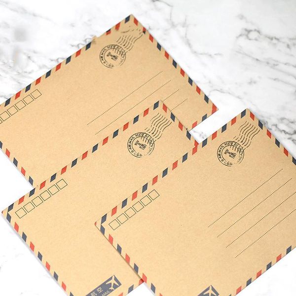 coloffice 10pcs/lot large postcard letter stationery paper kraft envelope vintage wallet envelope for student school office gift1
coloffice 10pcs/lot large postcard letter stationery paper kraft envelope vintage wallet envelope for student school office gift1