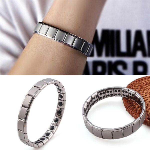 bangle couple germanium titanium steel elastic bracelet stretch for men women health energy ge power jewelry, Black
bangle couple germanium titanium steel elastic bracelet stretch for men women health energy ge power jewelry, Black
