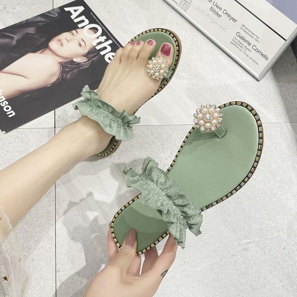 women's slippers summer casual flower pearl women flat shoes comfortable women beach shoes 2021, Black
women's slippers summer casual flower pearl women flat shoes comfortable women beach shoes 2021, Black