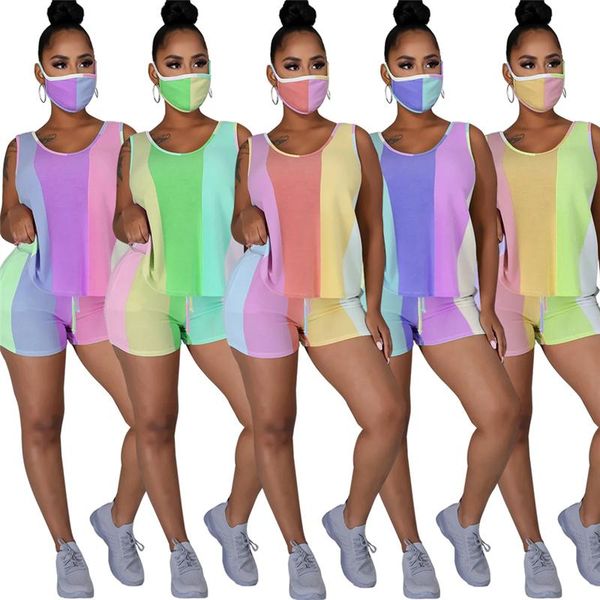running sets gym suit for women two piece set striped vest shorts female tracksuit outdoor sportswear loose large size s-xxl sports, Black;blue
running sets gym suit for women two piece set striped vest shorts female tracksuit outdoor sportswear loose large size s-xxl sports, Black;blue