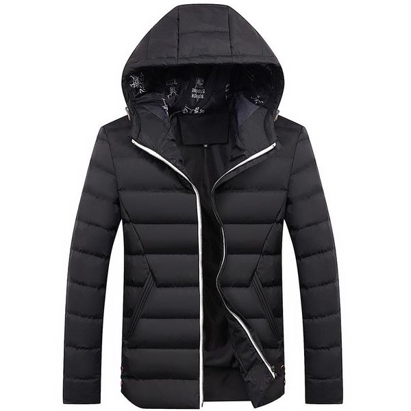 brand men's jackets hooded padded slim down feather overcoat for male cotton youth casual wild coat jacket kg-88, Black
brand men's jackets hooded padded slim down feather overcoat for male cotton youth casual wild coat jacket kg-88, Black