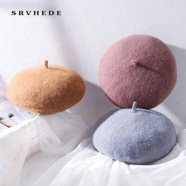 women's wool beret light board female newsboy hat retro solid color beret wool baker lady headwear peas winter warm elegant hat, Blue;gray
women's wool beret light board female newsboy hat retro solid color beret wool baker lady headwear peas winter warm elegant hat, Blue;gray