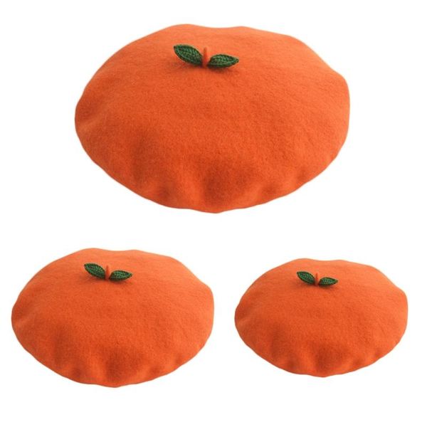 winter faux wool beret cap cute green leaves kawaii orange fruit painter hat m7dd, Blue;gray
winter faux wool beret cap cute green leaves kawaii orange fruit painter hat m7dd, Blue;gray