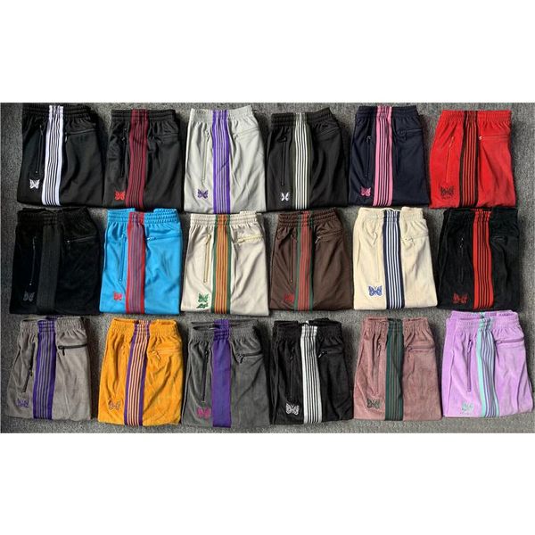 colorful stripe needles awge sweatpants men women jogger casual needles sweatpants butterfly embroidery awge trousers, Black
colorful stripe needles awge sweatpants men women jogger casual needles sweatpants butterfly embroidery awge trousers, Black